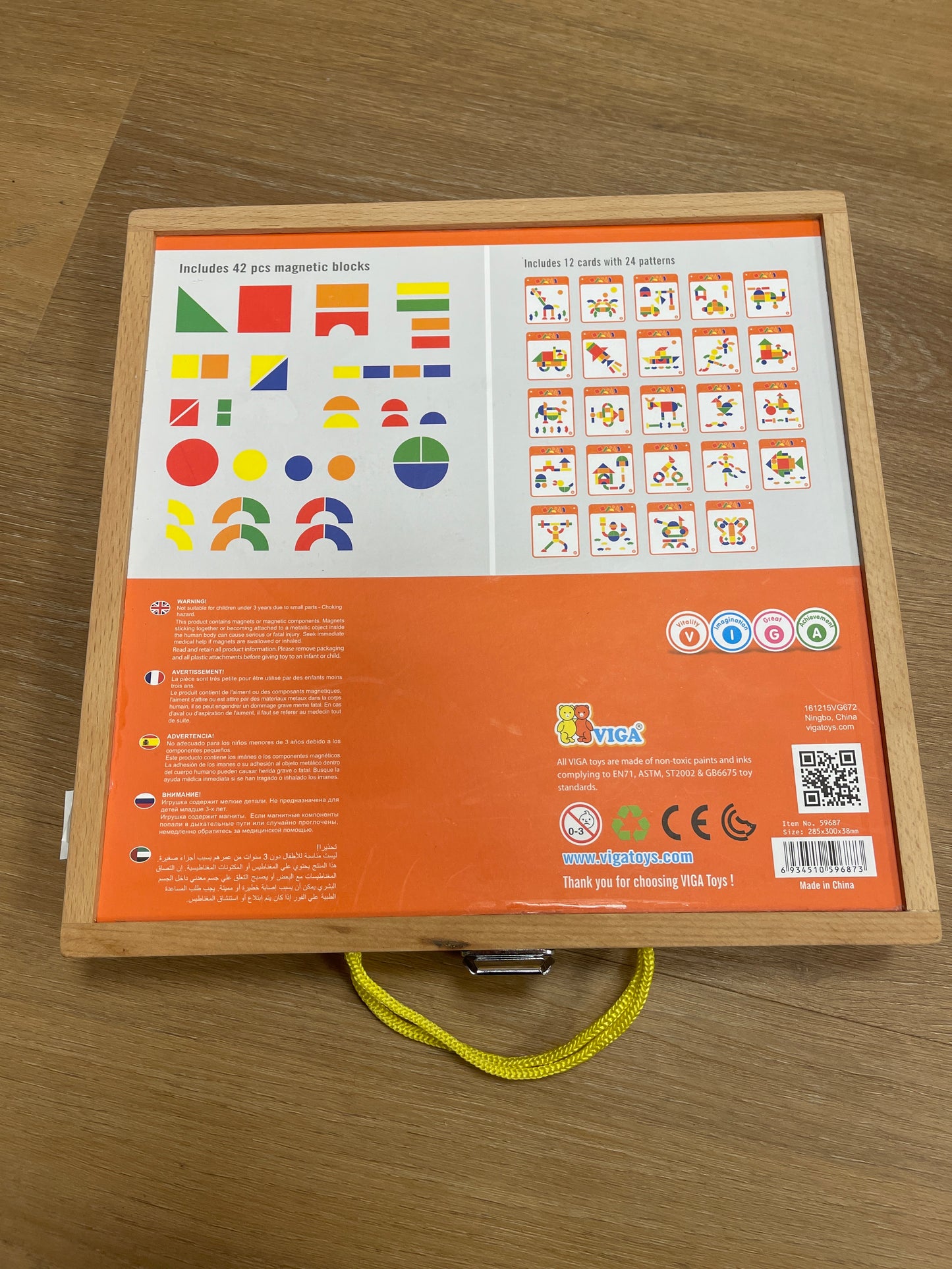 Magnetic blocks Viga