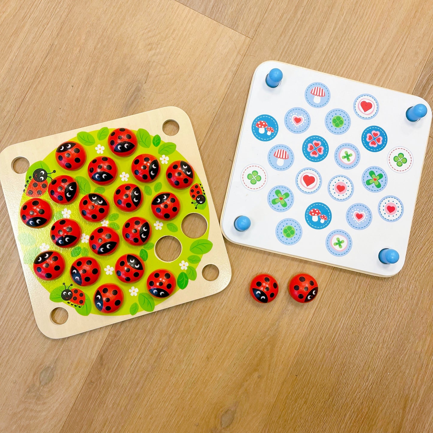 Ladybug memory game