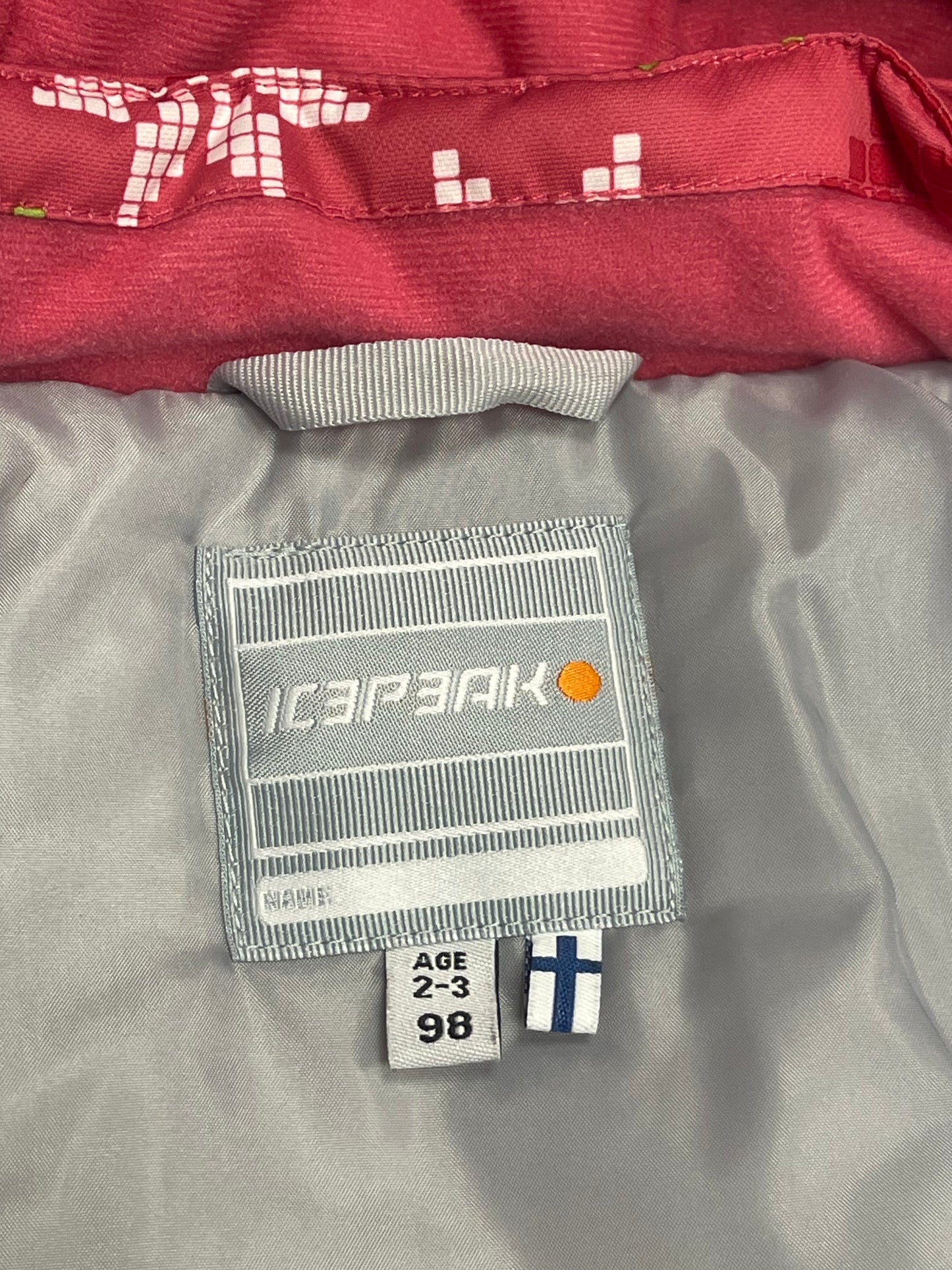 Completo da sci Icepeak 2/3 anni
