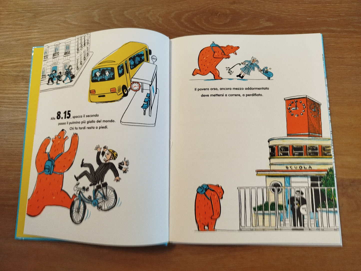 Ma l'orso ce l'ha, l' orologio?