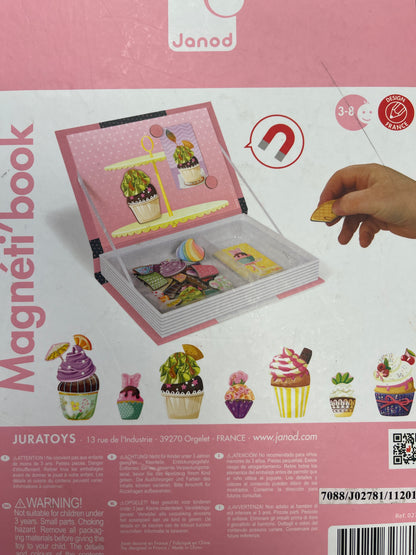 Magnetibook Janod cupcakes