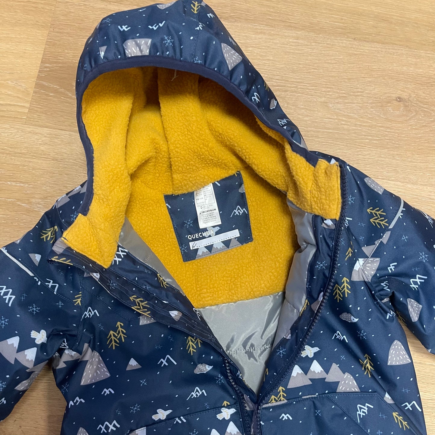 Giubbotto Quechua 4/5 anni