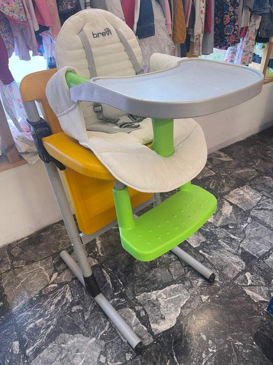 Seggiolone e sedia evolutiva Slex Brevi