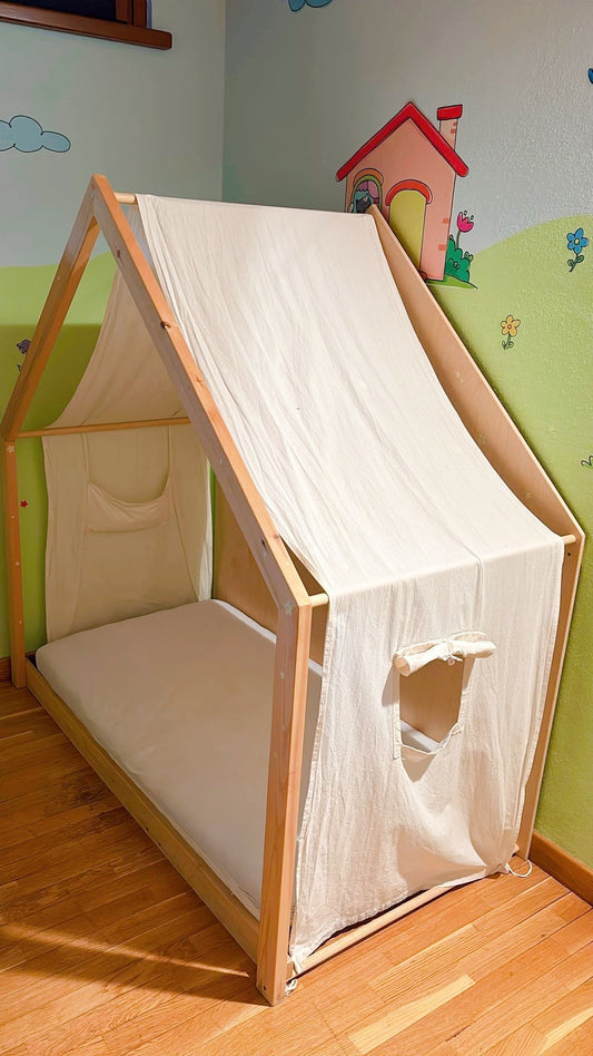 Lettino montessoriano Baboo con materasso 140x70