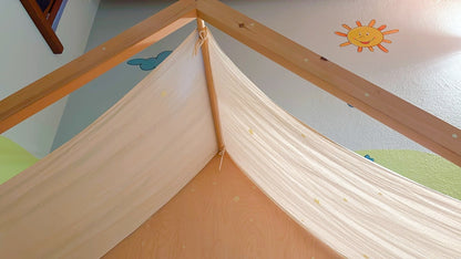 Lettino montessoriano Baboo con materasso 140x70