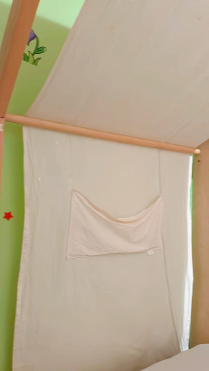Lettino montessoriano Baboo con materasso 140x70