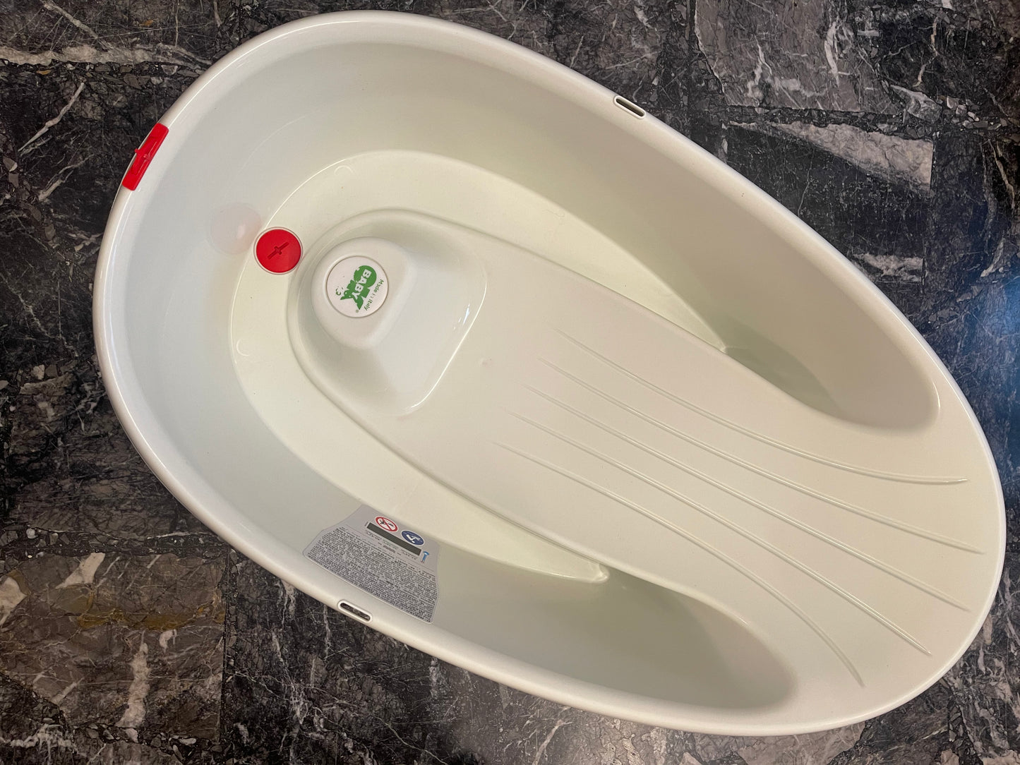 Vaschetta Onda OkBaby con termometro