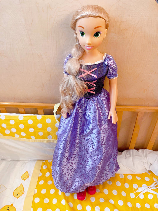 Bambola Rapunzel 90 cm
