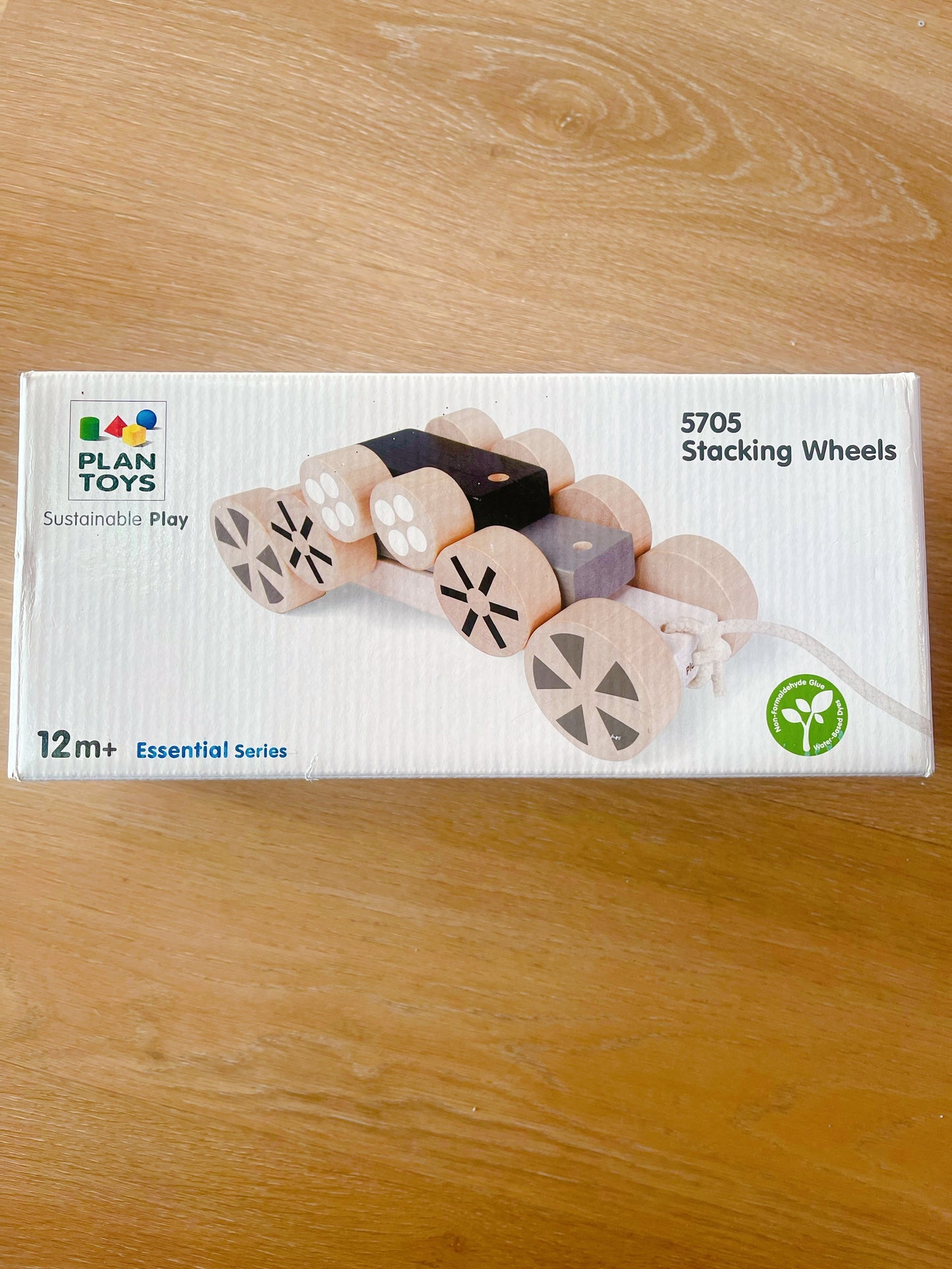 Stacking wheels Plan Toys