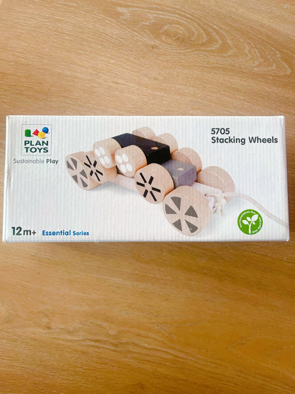 Stacking wheels Plan Toys