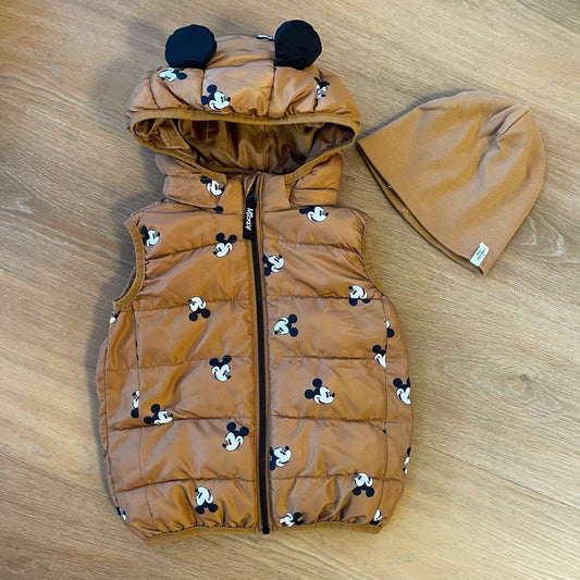 Smanicato H&M 18/24 con berretto di cotone