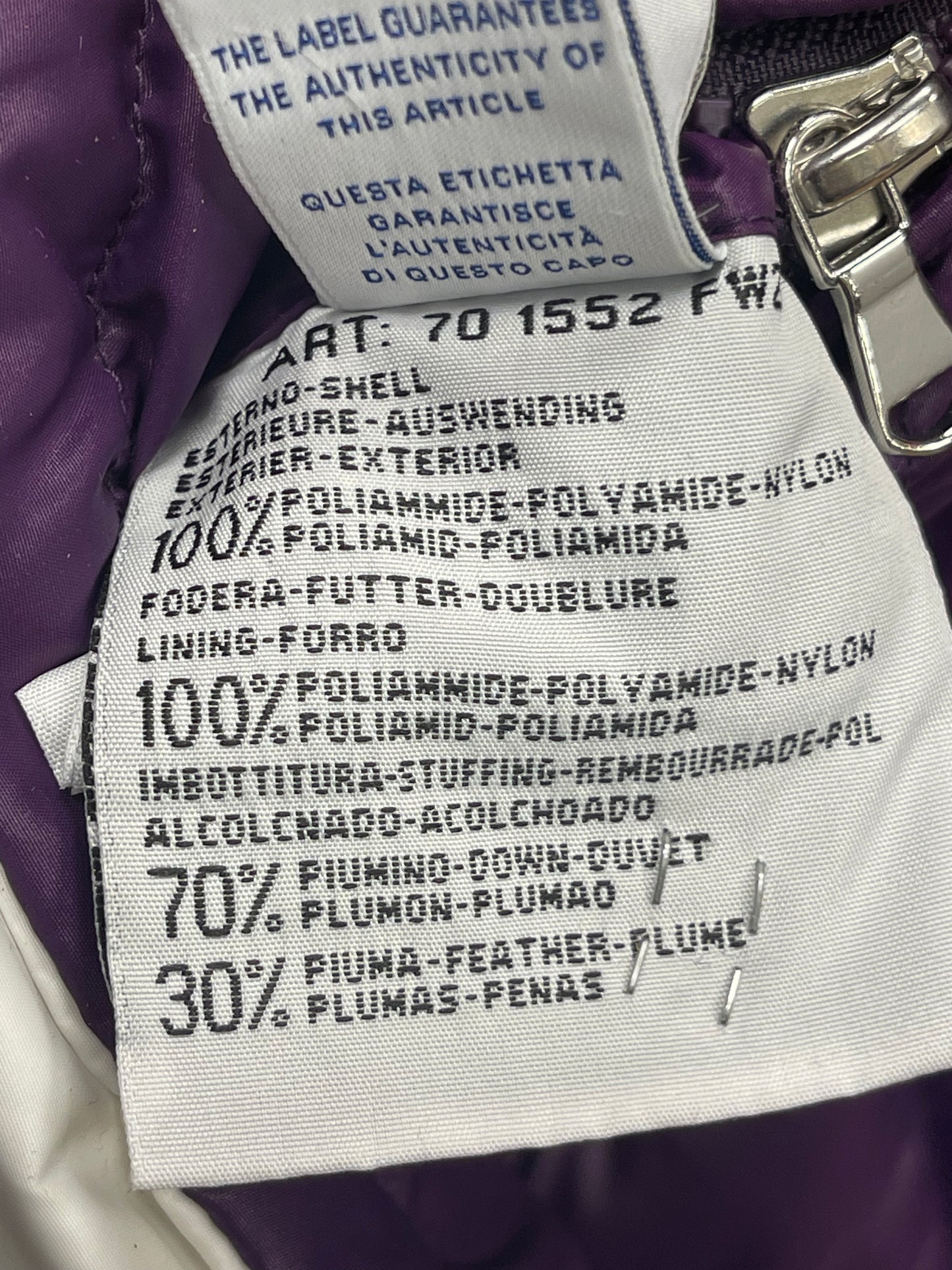 Smanicato North Sails double-face 8 anni