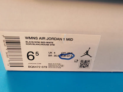 Nike Air Jordan 1 MID 37,5