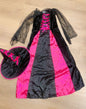 Costume Halloween strega 9/10 anni