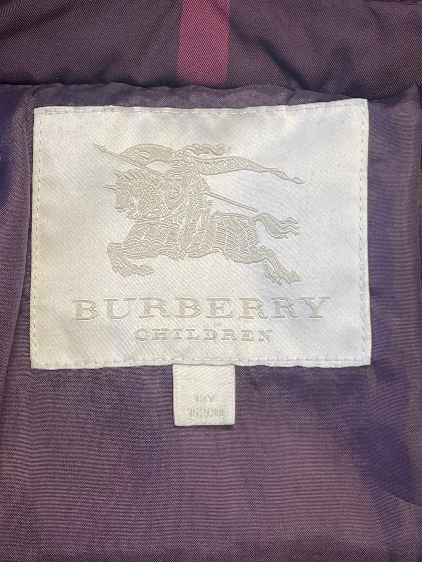 Giubbotto Burberry 12 anni