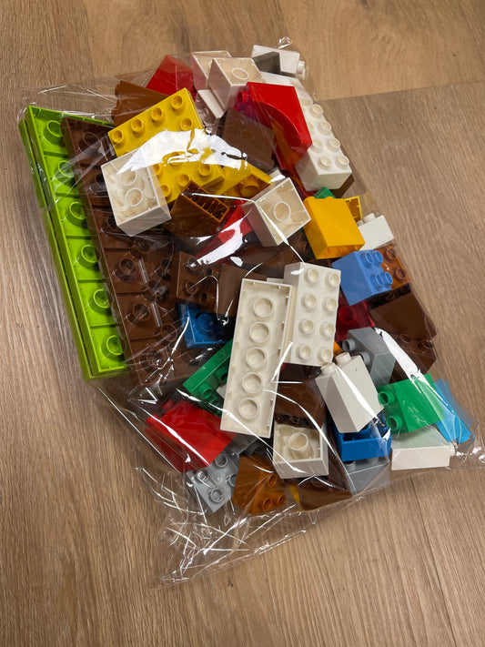 Lego Duplo mattoncini + 3 basette