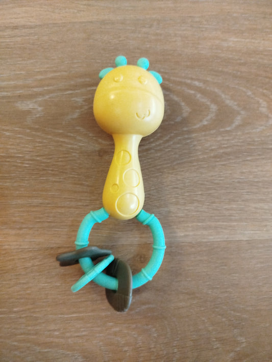 Sonaglio giraffa con anelli